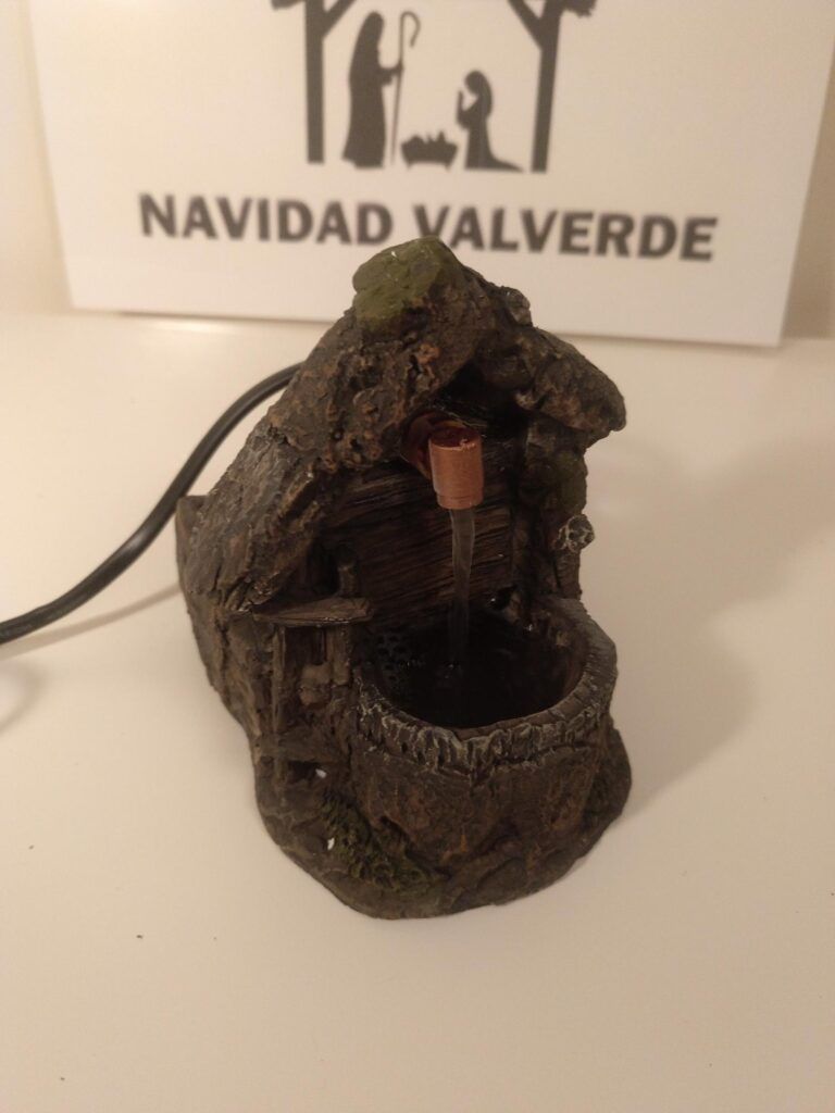 Fuentes y cascadas de corcho: Fuente marmolina modelo 1 pico