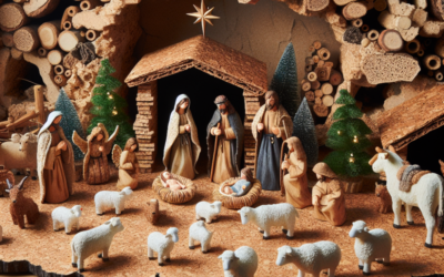 Descubre cómo montar tu Belén con corcho paso a paso