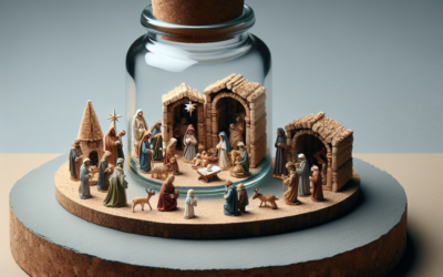 Belén sobre corcho en espacios reducidos: montaje paso a paso sin errores