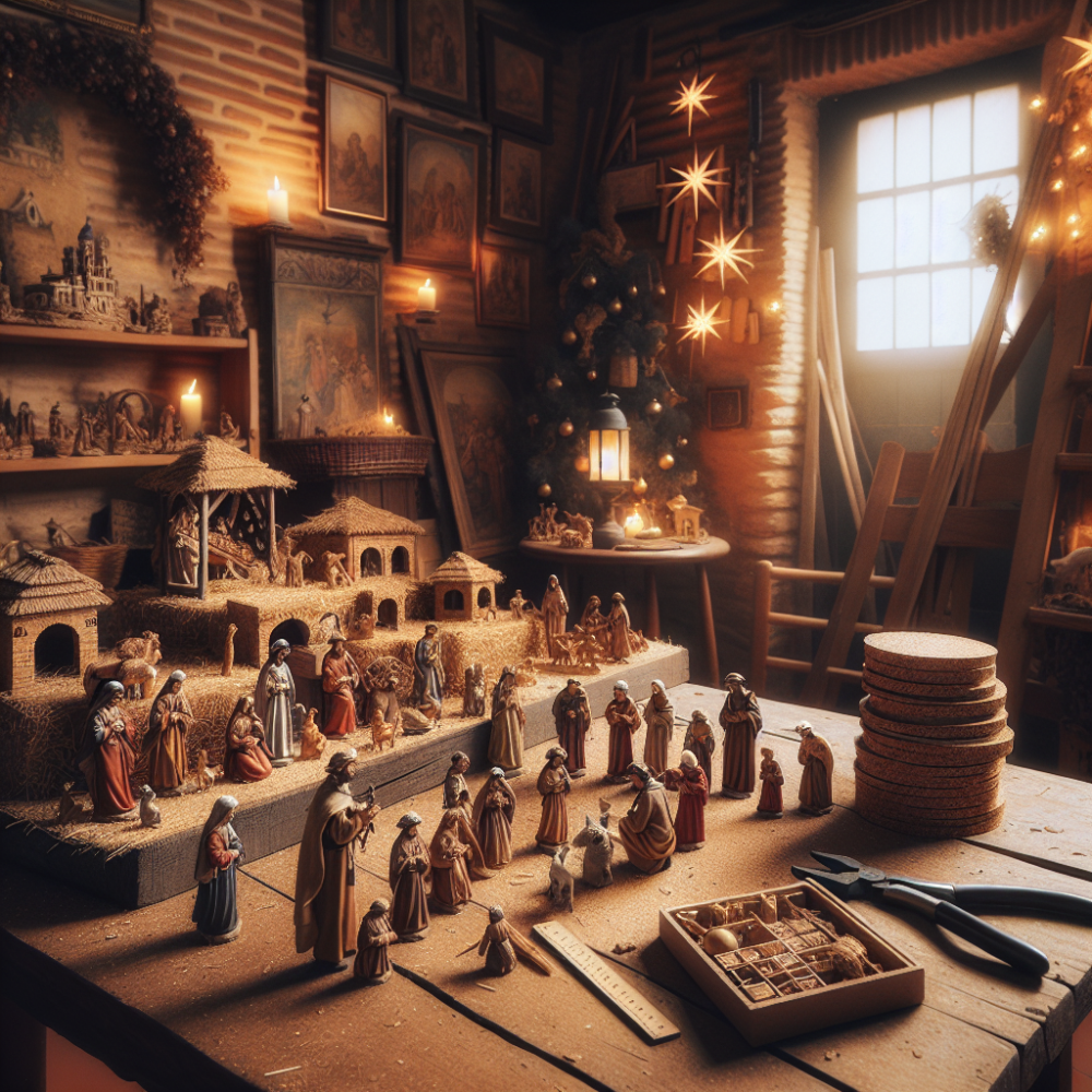 Como elegir el tamano ideal de las figuras de Belen segun el espacio disponible