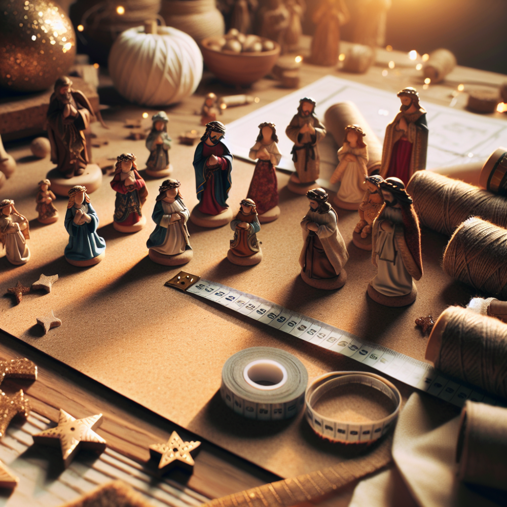 Como elegir el tamano ideal de las figuras de Belen segun tu espacio