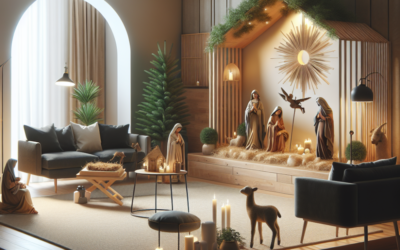 Cómo planificar el espacio del Belén en tu salón: medidas y distribución práctica