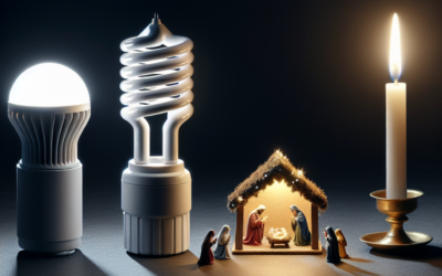 LED, halógeno o vela: cómo elegir la iluminación perfecta para tu belén