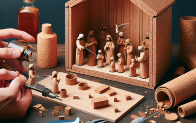 Paso a paso para integrar paneles de corcho natural en belenes medianos