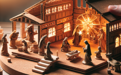 Montar un belén sobre base de corcho: estructura, relieve y acabados paso a paso