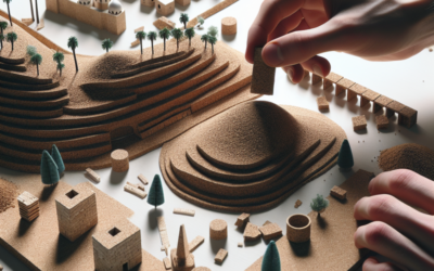 Planifica el paisaje del Belén: distribuir corcho, alturas y caminos paso a paso